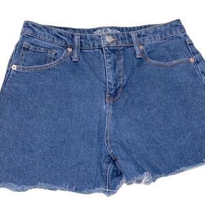 Wild Fable high rise mom jean shorts size 8